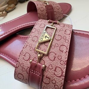 GUESS Pink Patterned Women's Shoes